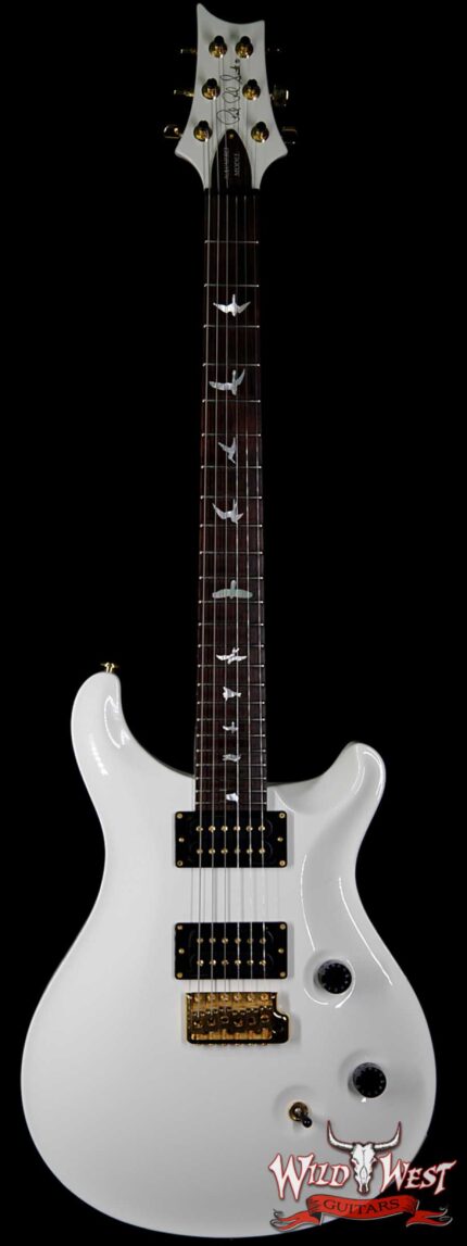2005 PRS Dave Navarro Signature Custom 24 Brazilian Rosewood Fingerboard Jet White