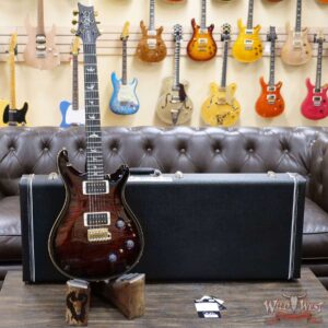 Paul Reed Smith PRS 10 Top Custom 22 Piezo P22 Ebony Fingerboard Fire Red Smokeburst - Image 5