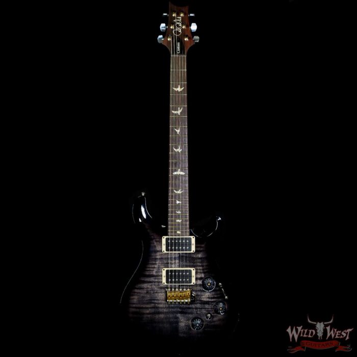 Paul Reed Smith PRS Core Custom 24 Piezo Rosewood Fingerboard Charcoal Burst - Image 3