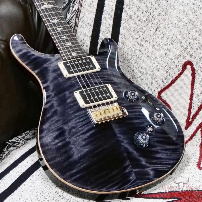 Paul Reed Smith PRS Core Series Custom 24 Piezo Rosewood Fingerboard Gray Black 7.65 LBS - Image 7