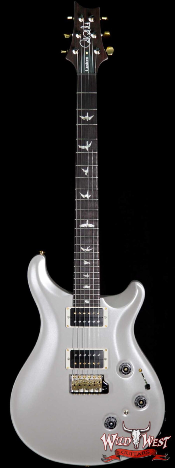 Paul Reed Smith PRS Core Custom 24 Piezo P24 Satin Platinum Pearl - Image 1