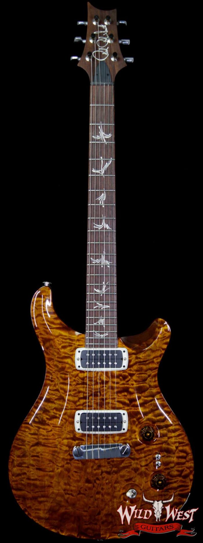 Paul Reed Smith Artist Package Paul’s Guitar Quilt Maple Top Hondouran Rosewood Board Yellow Tiger - Image 1