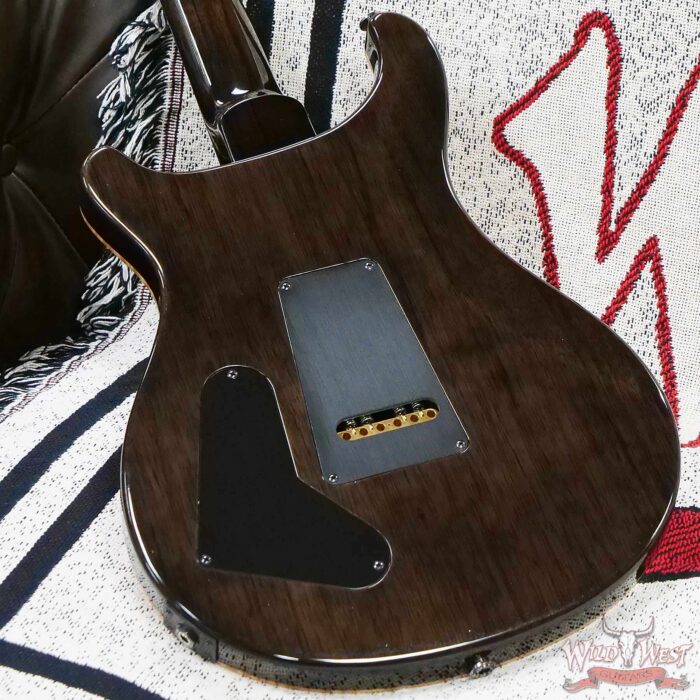 Paul Reed Smith PRS Private Stock Limited Edition Special Semi-Hollow Black Limba Back & Neck Ziricote Board Citrus Glow - Image 11