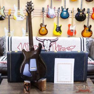 Paul Reed Smith PRS Private Stock PS#10083 Limited Edition Special Semi-Hollow Black Limba Back & Neck Ziricote Board Citrus Glow - Image 9