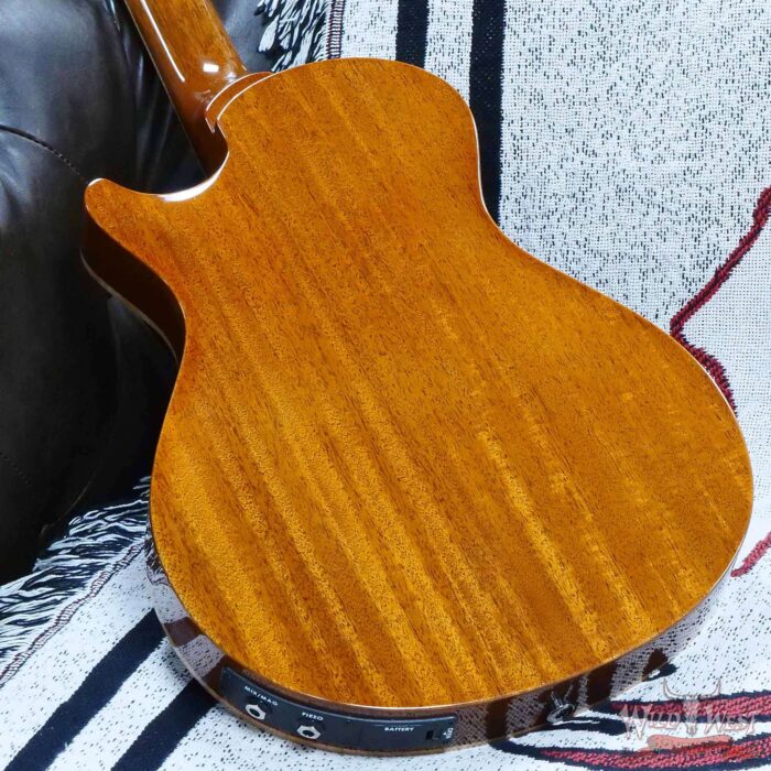 Paul Reed Smith PRS Private Stock # 10307 McCarty 594 Singlecut Hollowbody I Piezo Brazilian Rosewood Fingerboard Aqua Violet Glow Smoked Burst - Image 11