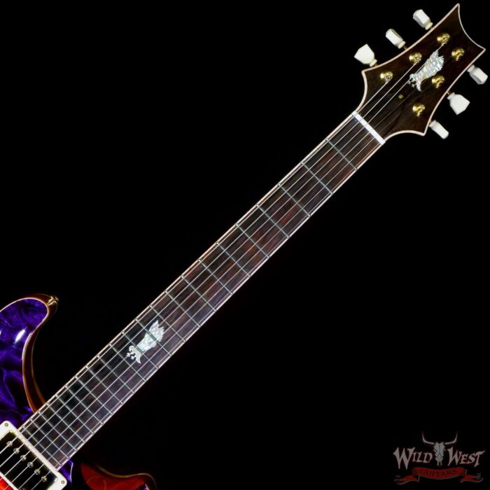 Paul Reed Smith PRS Private Stock # 10308 Quilt Top McCarty 594 Hollowbody II Piezo Brazilian Rosewood Fingerboard Indian Ocean Sunset - Image 4