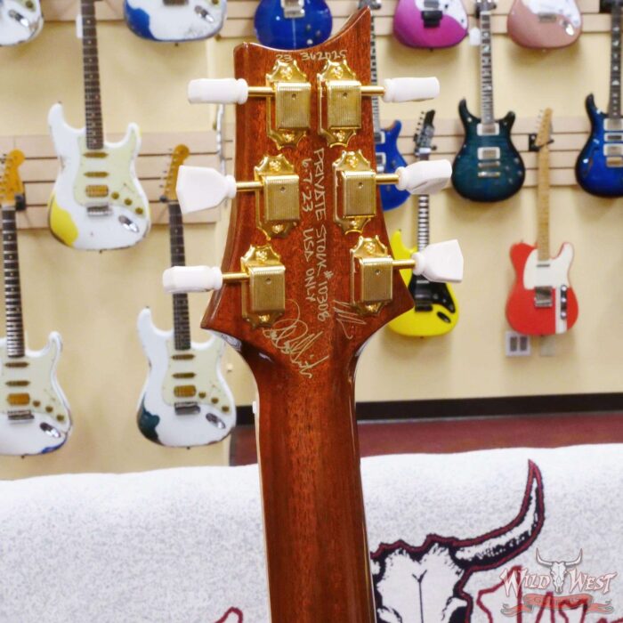 Paul Reed Smith PRS Private Stock # 10308 Quilt Top McCarty 594 Hollowbody II Piezo Brazilian Rosewood Fingerboard Indian Ocean Sunset - Image 11