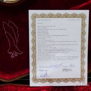 Paul Reed Smith PRS Private Stock # 10308 Quilt Top McCarty 594 Hollowbody II Piezo Brazilian Rosewood Fingerboard Indian Ocean Sunset - Image 13