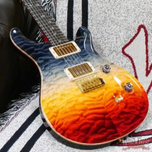 Paul Reed Smith PRS Private Stock #10381 Quilt Maple Custom 24 Flame Maple Neck with Brazilian Rosewood Fingerboard Galaxy Fade - Image 8