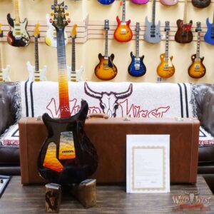 Paul Reed Smith PRS Private Stock #10381 Quilt Maple Custom 24 Flame Maple Neck with Brazilian Rosewood Fingerboard Galaxy Fade - Image 9