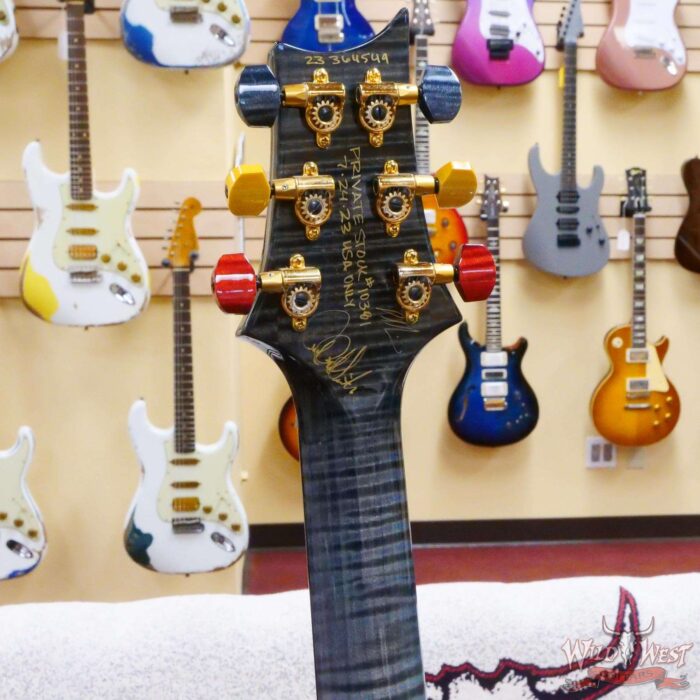 Paul Reed Smith PRS Private Stock #10381 Quilt Maple Custom 24 Flame Maple Neck with Brazilian Rosewood Fingerboard Galaxy Fade - Image 10