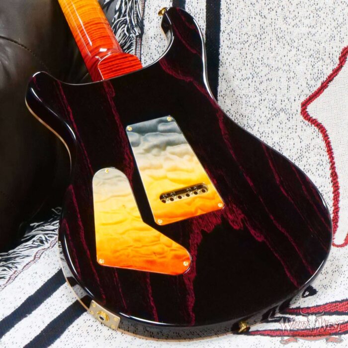 Paul Reed Smith PRS Private Stock #10381 Quilt Maple Custom 24 Flame Maple Neck with Brazilian Rosewood Fingerboard Galaxy Fade - Image 11