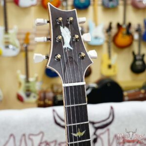 Paul Reed Smith PRS Private Stock # 10384 McCarty 594 Singlecut Hollowbody I Piezo Brazilian Rosewood Fingerboard Aqua Violet Glow Smoked Burst 5.95 LBS - Image 7