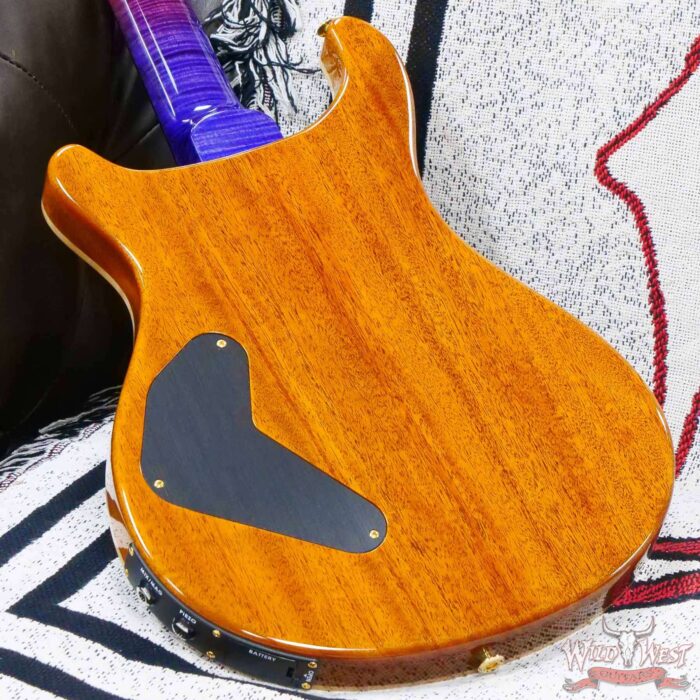 Paul Reed Smith PRS Private Stock # 10386 Quilt Top Custom 24 Piezo Semi-Hollow Stoptail Brazilian Rosewood Fingerboard Indian Ocean Sunset - Image 11