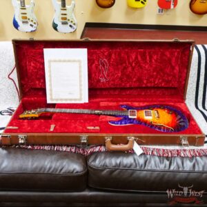 Paul Reed Smith PRS Private Stock # 10386 Quilt Top Custom 24 Piezo Semi-Hollow Stoptail Brazilian Rosewood Fingerboard Indian Ocean Sunset - Image 12