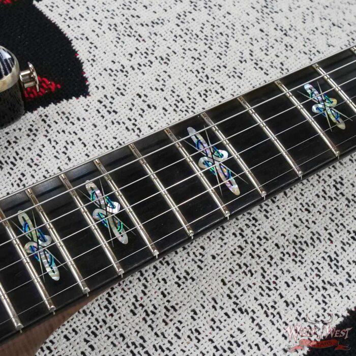 Paul Reed Smith PRS Private Stock # 10916 John McLaughlin Limited Edition Celtic Knot Inlays Charcoal Phoenix Signed by John McLaughlin - Image 9
