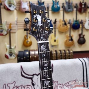 Paul Reed Smith PRS Private Stock # 11066 Singlecut Archtop II Brazilian Rosewood Fingerboard with Tree of Life Inlays Indian Ocean Sunset 5.65 LBS - Image 7
