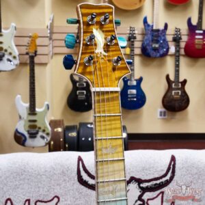 Paul Reed Smith PRS Private Stock # 11308 Santana Retro Quilt Maple Top Flame Maple Fingerboard Beach Cross Fade 7.35 lbs - Image 7