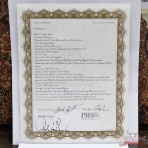 Paul Reed Smith PRS Private Stock # 11308 Santana Retro Quilt Maple Top Flame Maple Fingerboard Beach Cross Fade 7.35 lbs - Image 13