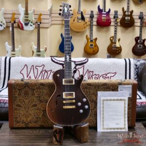 Paul Reed Smith PRS Private Stock #11313 Cocobolo Top McCarty 594 Singlecut Semi-Hollow Brazilian Rosewood Fingerboard Natural 7.85 LBS (US Only / No International Shipping) - Image 6