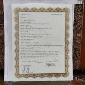 Paul Reed Smith PRS Private Stock #11313 Cocobolo Top McCarty 594 Singlecut Semi-Hollow Brazilian Rosewood Fingerboard Natural 7.85 LBS (US Only / No International Shipping) - Image 13