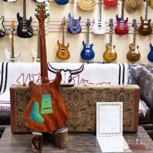 Paul Reed Smith PRS Private Stock # 11314 Custom 24 Flame Maple Top & Fingerboard Laguna Glow 7.50 lbs - Image 10