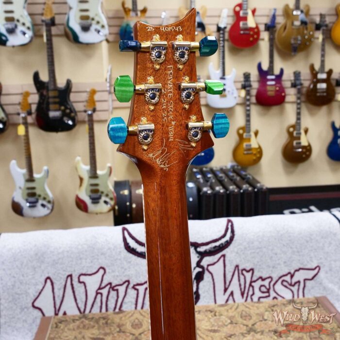 Paul Reed Smith PRS Private Stock # 11314 Custom 24 Flame Maple Top & Fingerboard Laguna Glow 7.50 lbs - Image 11