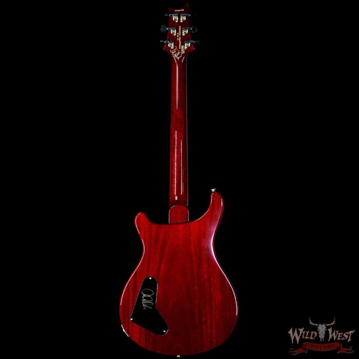 2010 PRS Private Stock #2708 Flame Top Custom 22 Vintage Cherry Burst with Paul Reed Smith Signed Back Plate - Image 6