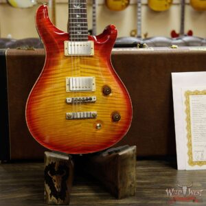 2010 PRS Private Stock #2708 Flame Top Custom 22 Vintage Cherry Burst with Paul Reed Smith Signed Back Plate - Image 13