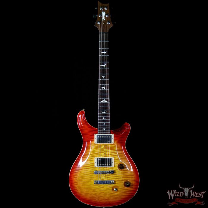 2010 PRS Private Stock #2708 Flame Top Custom 22 Vintage Cherry Burst with Paul Reed Smith Signed Back Plate - Image 5
