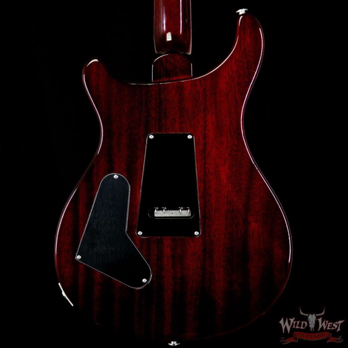 PRS PS4605 Private Stock “Vampire Floyd” Flame Custom 24 Ebony Fretboard Charcoal Purple Smoke Burst - Image 7