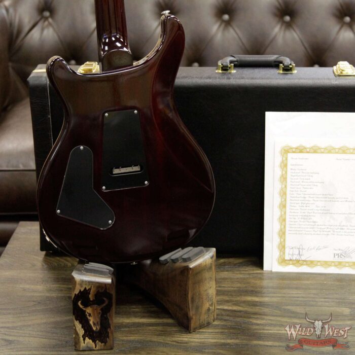 PRS PS4605 Private Stock “Vampire Floyd” Flame Custom 24 Ebony Fretboard Charcoal Purple Smoke Burst - Image 16