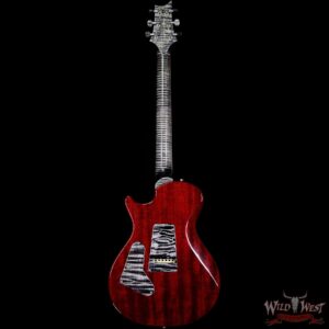 PRS Private Stock #5999 Singlecut 24 Frets Flame Maple Top Neck & Board Charcoal Cherry Burst - Image 5