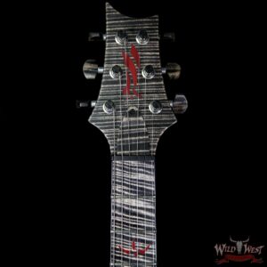 PRS Private Stock #5999 Singlecut 24 Frets Flame Maple Top Neck & Board Charcoal Cherry Burst - Image 7