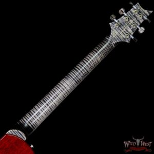 PRS Private Stock #5999 Singlecut 24 Frets Flame Maple Top Neck & Board Charcoal Cherry Burst - Image 10