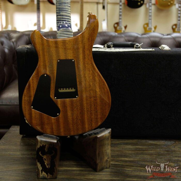 PRS Private Stock PS6151 Flame Custom 24 Stained Flame Maple Neck and Fretboard Triple Faded Indigo - Image 15