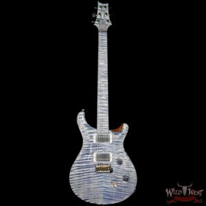 PRS Private Stock PS6151 Flame Custom 24 Stained Flame Maple Neck and Fretboard Triple Faded Indigo - Image 5