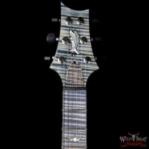 PRS Private Stock PS6151 Flame Custom 24 Stained Flame Maple Neck and Fretboard Triple Faded Indigo - Image 8