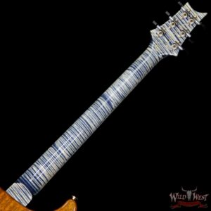 PRS Private Stock PS6151 Flame Custom 24 Stained Flame Maple Neck and Fretboard Triple Faded Indigo - Image 11