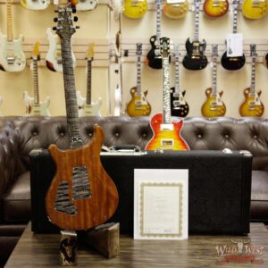 PRS Private Stock 6153 Custom 24 Flame Maple Top Neck & Fretboard Charcoal - Image 17