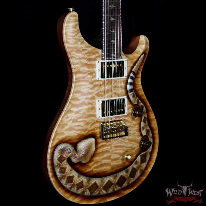 PRS Private Stock Wild West Exclusive Custom 24 Snake LTD #5 of 6 Hand Carved Quilt Maple Top - Image 4