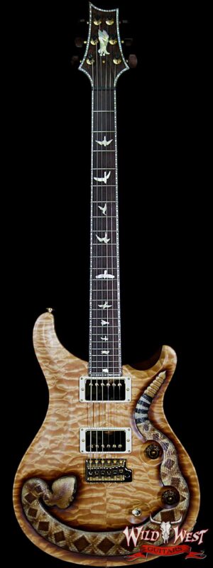 PRS Private Stock Wild West Exclusive Custom 24 Snake LTD #5 of 6 Hand Carved Quilt Maple Top