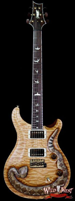 PRS Private Stock PS6691 Wild West Snake Custom 24 LTD #1 of 6 Quilt Top Rosewood Board and Neck