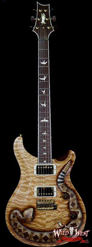 PRS Private Stock Wild West Exclusive Custom 24 Snake LTD # 6 of 6 Hand Carved Quilt Maple Top
