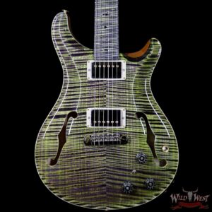 PRS Private Stock PS6701 Hollowbody II Piezo HBII Flame Maple Top Back Neck & Fretboard Joker Purple - Image 3