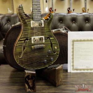 PRS Private Stock PS6701 Hollowbody II Piezo HBII Flame Maple Top Back Neck & Fretboard Joker Purple - Image 14