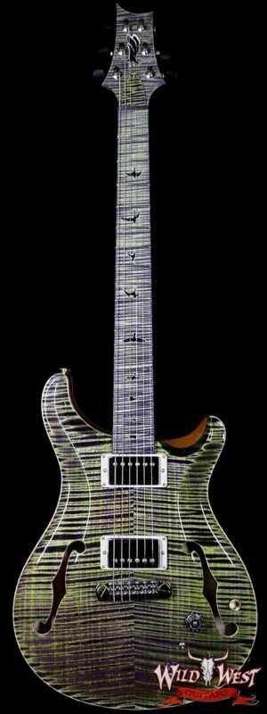 PRS Private Stock PS6701 Hollowbody II Piezo HBII Flame Maple Top Back Neck & Fretboard Joker Purple