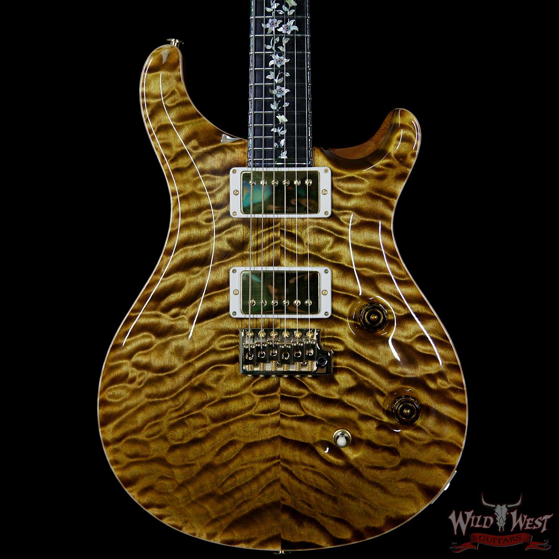 prs-ps6705-custom24-treeoflife-qt-dirtyblonde-244231-bf__wwg.jpg PRS Private Stock PS6705 Custom 24 Quilt Maple Top Original “Tree of Life” Inlay Dirty Blonde - Image 3