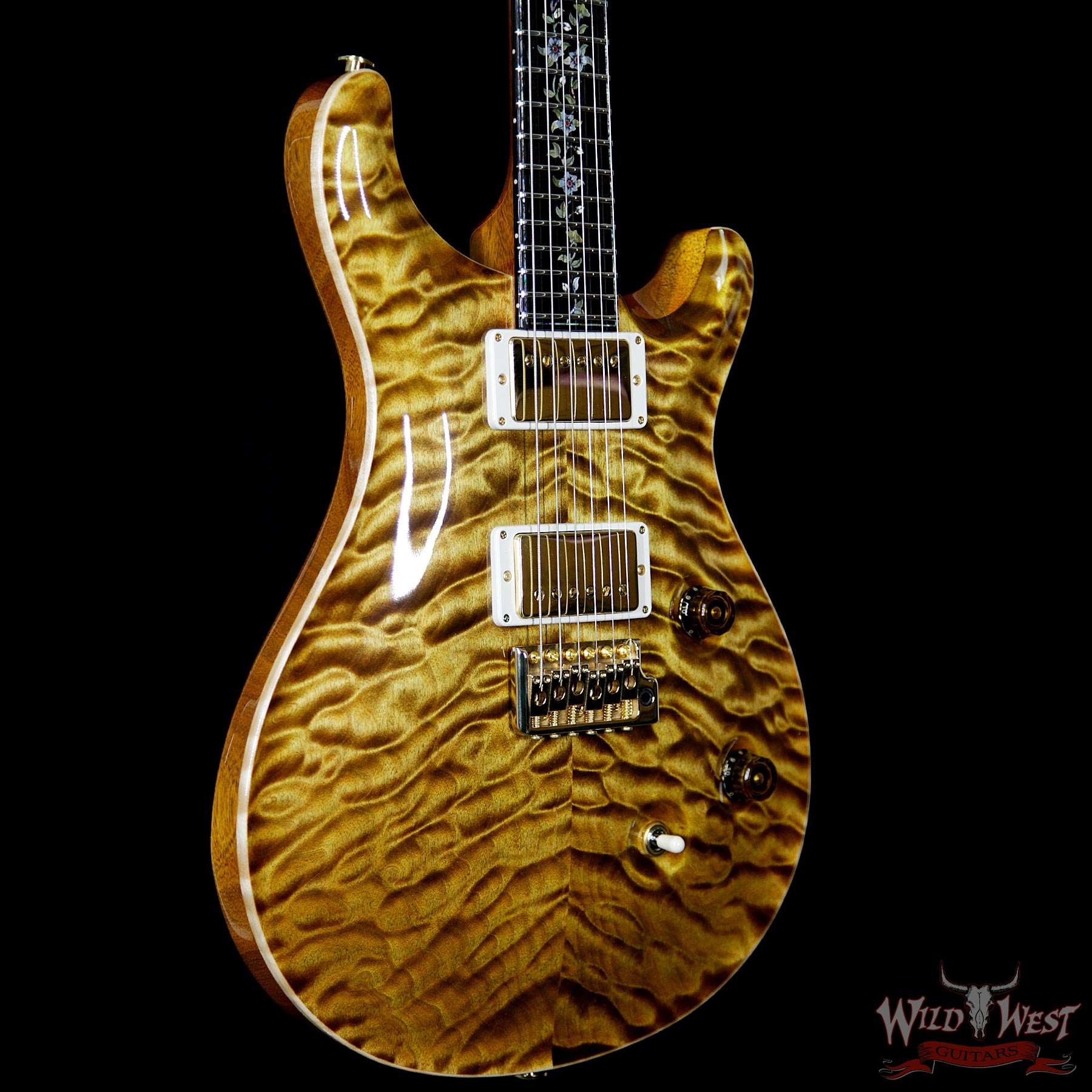 prs-ps6705-custom24-treeoflife-qt-dirtyblonde-244231-bl__wwg.jpg PRS Private Stock PS6705 Custom 24 Quilt Maple Top Original “Tree of Life” Inlay Dirty Blonde - Image 4