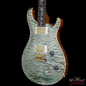 Paul Reed Smith PRS Private Stock PS6708 Quilt Top Custom 22 Modern “Tree of Life” Inlay Teal Mist - Image 2